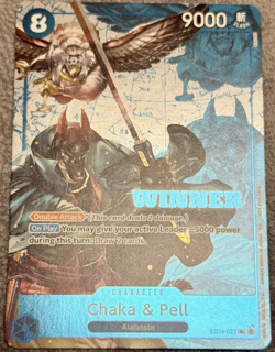 One Piece - Winner Pack Chaka & Pell Alabasta EB04-023 NM - Image 1