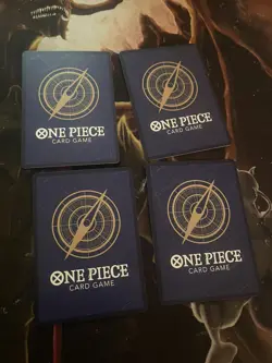 4x Monkey.D.Luffy P-061 - One Piece TCG Starter Deck 16: GREEN Uta English Promo - Image 2