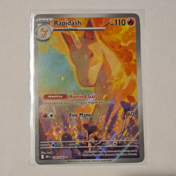 Pokemon TCG Rapidash 189/182 SV10 Destined Rivals Illustration Rare Holo EN - Image 1