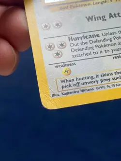 Pidgeot 14/130 Base Set 2 2000 Vintage WOTC Holo Rare - HP - Image 3