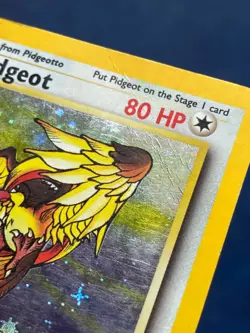 Pidgeot 14/130 Base Set 2 2000 Vintage WOTC Holo Rare - HP - Image 4