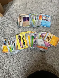 101 Pokemon Cards Bundle incl 3 Ex or V or IR or GX and 10 reverse holo/holo - Image 2