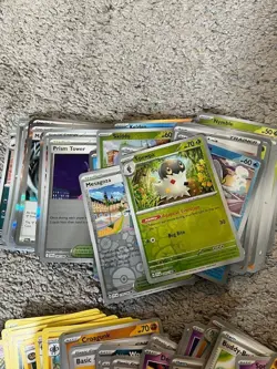 101 Pokemon Cards Bundle incl 3 Ex or V or IR or GX and 10 reverse holo/holo - Image 3