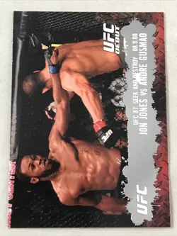 Jon Jones 2009 Topps UFC Round 2 Debut Rookie Card #101 MMA GOAT RC MINT 🔥📈 - Image 1