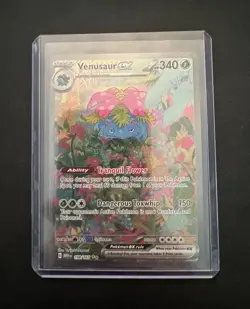 Venusaur ex SV: Scarlet & Violet 151 198/165 SIR Full Art Holo 340HP Eng - Image 1