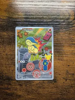 Pokemon First partner Illustration series 2 Cyndaquil/Chikorita/Totodile ✅✅ - Image 3