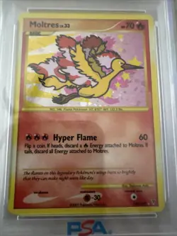 2009 POKEMON PLATINUM SUPREME VICTORS #149 MOLTRES-HOLO - Image 3