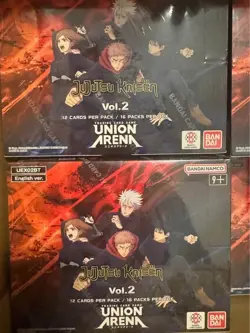 Union Arena - Jujutsu Kaisen Vol 2 Booster Box Factory Sealed x5 - Image 1