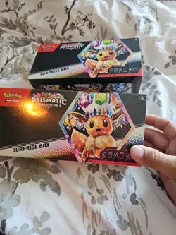 Pokemon Prismatic Evolutions Surprise Box X2 Factory Sealed. Great Cond. New Lot - Image 2