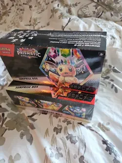 Pokemon Prismatic Evolutions Surprise Box X2 Factory Sealed. Great Cond. New Lot - Image 4