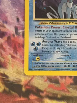 Suicune 14/64 Neo Revelation Holo Rare Unlimited 70 HP Pokemon TCG ENG - Image 2