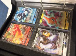 Pokemon TCG 64-Card Binder Lot V/VSTAR/VMAX/GX Holo/Foil English - Image 4