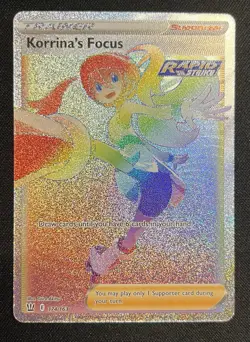 Pokemon Korrina's Focus - 174/163 - Secret Rare NM-Mint Battle Styles - Image 1