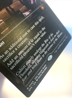 MTG Sacrifice (Borderless) Duskmourn Special Guests 69 NM - Image 2