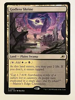 Godless Shrine Edge of Eternities Non-Foil MTG NM - Image 1