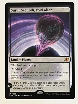 Susur Secundi, Void Altar Edge of Eternities Non-Foil MTG NM - Image 1