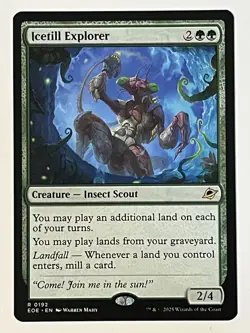 Icetill Explorer Edge of Eternities Non-Foil MTG NM - Image 1
