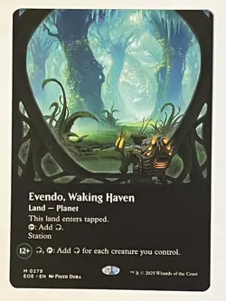 Evendo, Waking Haven (Borderless) Edge of Eternities Non-Foil MTG NM - Image 1