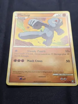 Machamp Rare Triumphant 26/102 Machoke 40/102 Machop 67/102 Pokemon 2010 LP - Image 3