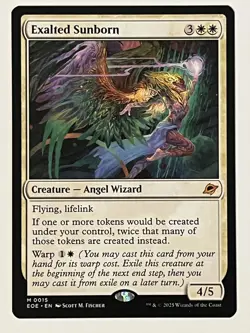Exalted Sunborn Edge of Eternities Non-Foil MTG NM - Image 1