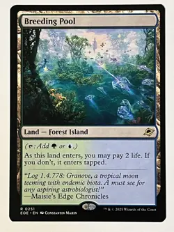 Breeding Pool Edge of Eternities Non-Foil MTG NM - Image 1