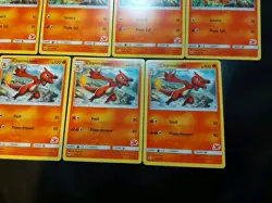 Charmander 18/147 & Charmeleon Battle Academy Stamped Pokemon Card Set Of 7 LP - Image 5