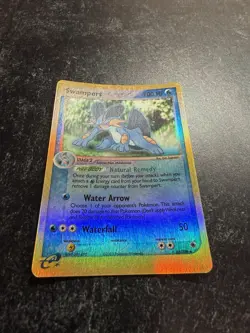 Swampert EX Ruby & Sapphire 23/109 Reverse Holo Pokemon Card 2003 Excellent - Image 4