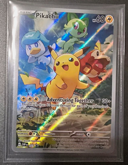 Pokemon TCG Pikachu 027 SV Scarlet & Violet Promo Holo EN Promo - Image 1