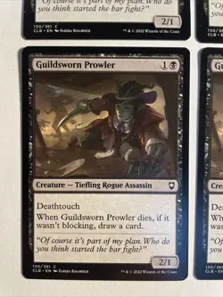 4x Baldur's Gate Guildsworn Prowler NM/M Magic The Gathering Mtg - Image 2