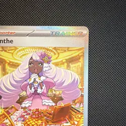 Pokemon Jacinthe Trainer Supporter Full Art Holo 122/088 Paldean Fates ENG - Image 3