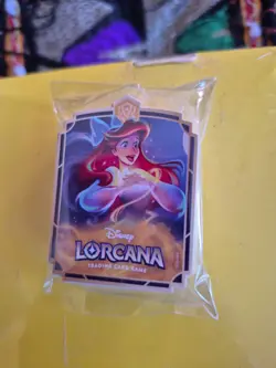 Unopened Disney Lorcana Ariel Sticker Stack Of 50 New - Image 1