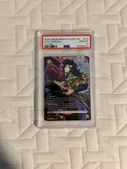 2025 UNION ARENA UEX05BT/KMY DEMON SLAYER#010 GIYU TOMIOKA 2 STAR PSA 10 - Image 1