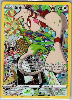 Smeargle TG10/TG30 SWSH12: Silver Tempest Trainer Gallery - Pokemon Card - NM - Image 1