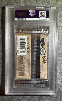 Pokemon PSA 9 1999 Vintage WOTC Fossil Zapdos Sealed Booster Pack - Image 2
