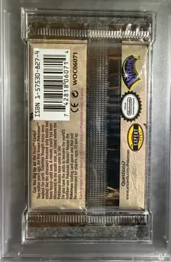 Pokemon PSA 9 1999 Vintage WOTC Fossil Zapdos Sealed Booster Pack - Image 4
