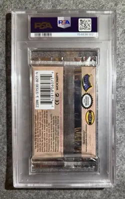 Pokemon PSA 9 1999 Vintage WOTC Fossil Lapras Sealed Booster Pack - Image 2