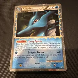 Kingdra PRIME Unleashed 85/95 Ultra Rare Holo English 2010 Stage 2 HP 130 - Image 1