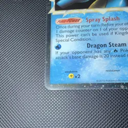 Kingdra PRIME Unleashed 85/95 Ultra Rare Holo English 2010 Stage 2 HP 130 - Image 2