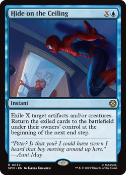 Hide on the Ceiling 0032 ~ Rare MTG Marvel Spider-Man - Image 1