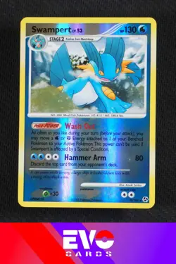 Swampert 9/106 - Great encounters - Reverse Holo - Excellent - Image 1