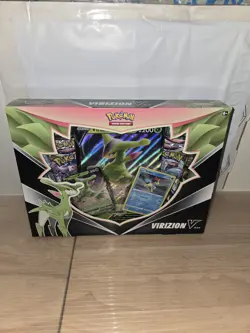 Pokemon TCG: Virizion V Box (Sealed) New Pokemon - Image 1