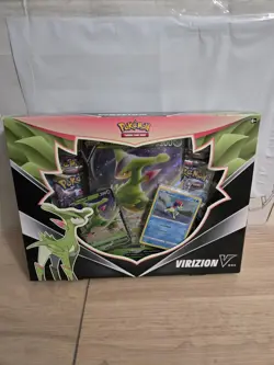 Pokemon TCG: Virizion V Box (Sealed) New Pokemon - Image 2