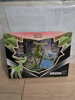 Pokemon TCG: Virizion V Box (Sealed) New Pokemon - Image 3