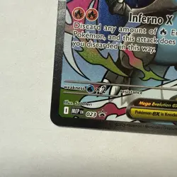 Mega Charizard X EX 023 Mega Evolution Promo Full Art Holo - Image 2