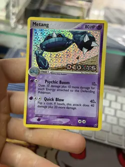 Metang 40/107 EX Deoxys 2005 Reverse Holo Pokemon Card - Image 3