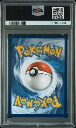 Pokemon Fire Energy Scarlet Violet Reverse Honeycomb #002 Graded Card PSA 10 - Image 2