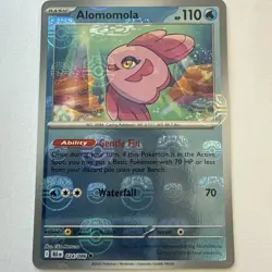 Alomomola (Master Ball Pattern) 024/086 SV: Black Bolt Pokemon Card MINTY 🔥 💎 - Image 1