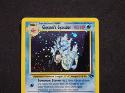 Vintage 2000 Pokemon Gym Hereos Challenge - Gym Leader Giovanni's 9-Card Lot - Image 2