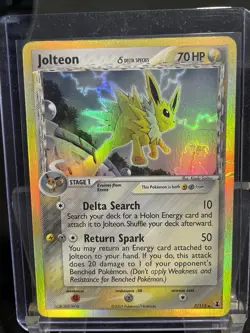 Jolteon 7/113 Holo Rare Vintage Pokemon Card HP Eeveelution - Image 1