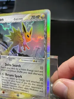 Jolteon 7/113 Holo Rare Vintage Pokemon Card HP Eeveelution - Image 3